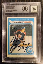 1992-93 O-Pee-Chee - Anniversary Series Wayne Gretzky #12 Autographed 973/1979