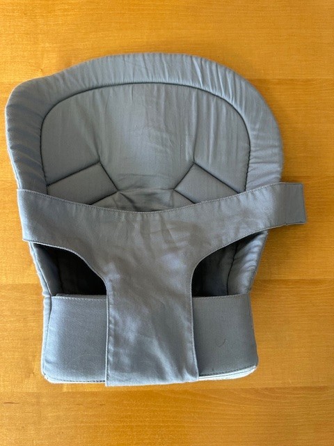 Gray Infant Insert for Standard Baby Carrier Newborn Carry 7-15 pounds Baby Tula