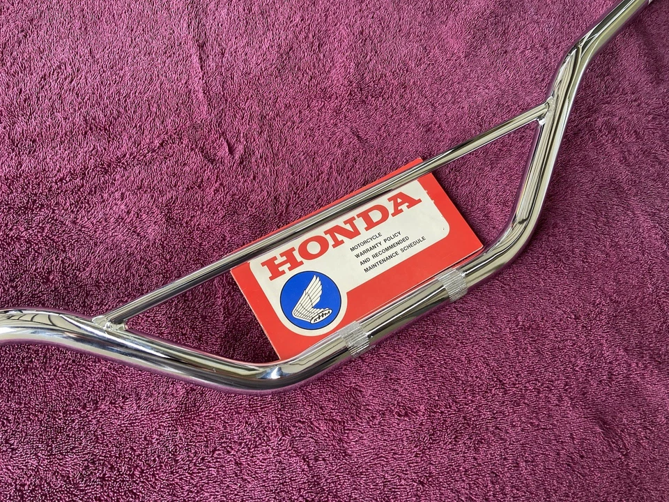 HONDA 1973 1974 CR125 CR250 ELSINORE Handlebar new Chrome MADE IN USA VMX CR250M - Image 4 of 4