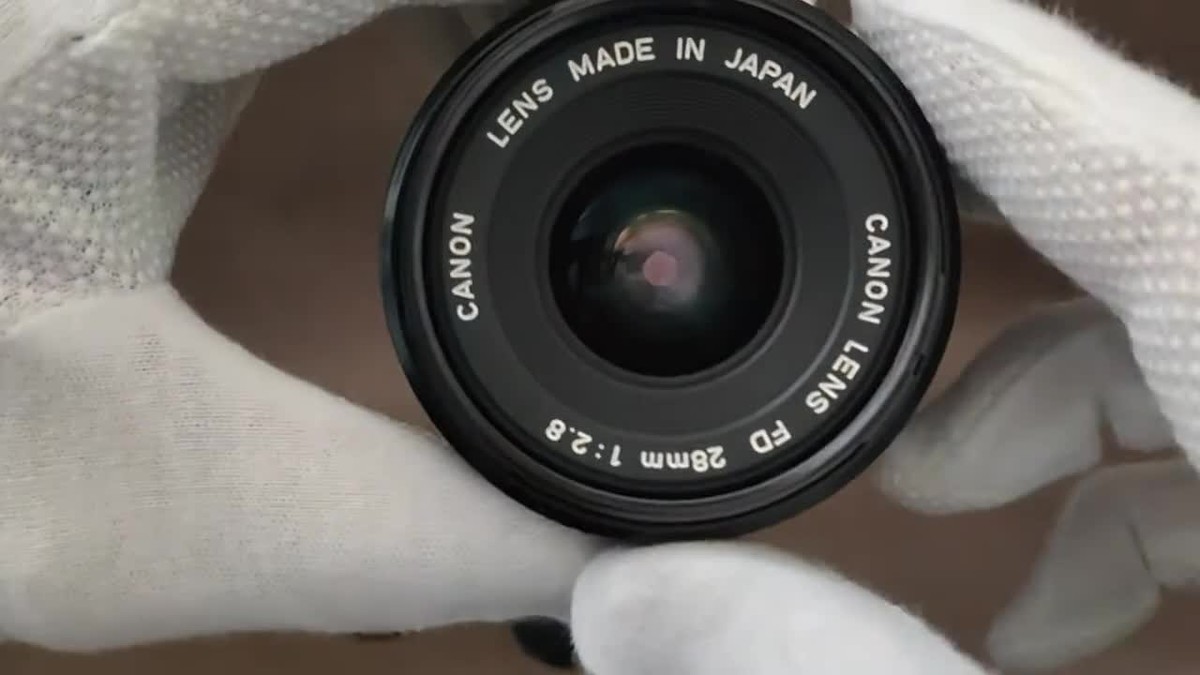 【整備済　美品】Canon New FD NFD 28mm f2.8 MF 売り切れ CANON New FD 28mm F2.8（中古 FL・FD・NFDマウント