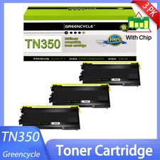 3 PACK TN350 Toner Cartridge for Brother MFC-7420 MFC-7820D MFC-7820N HL-2040