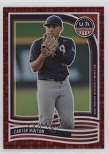 2024 Panini Stars and Stripes Red /199 Carter Holton #26 01uj