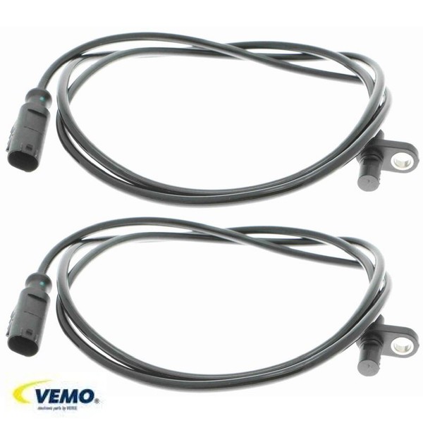 2X Sensor FüR Raddrehzahl Vemo V27-72-0010-1 2 Sensor Raddrehzahl FüR Iveco-image