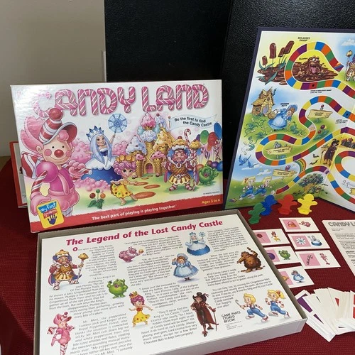 Vintage 2001 Candy Land Board Game by Milton Bradley COMPLETE