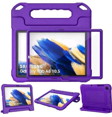 Samsung Galaxy Tab A8 10.5'' Kids Shockproof Case w/ Stand & Grip Handle