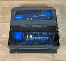 Power Acoustik Fire & Ice F12X-400 Car Amplifier Untested
