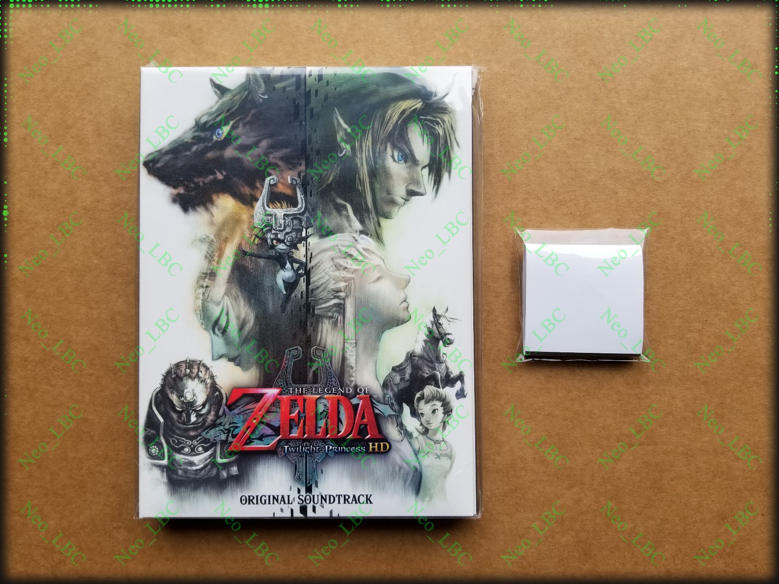 Zelda Twilight Princess HD OST 3 CD Japon 2016 le cadeau idéal pour fan de Nintendo