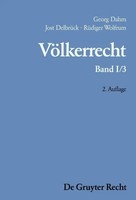 Die Formen Des VöLkerrechtlichen Handelns; Die Inhaltliche Ordnung Der...