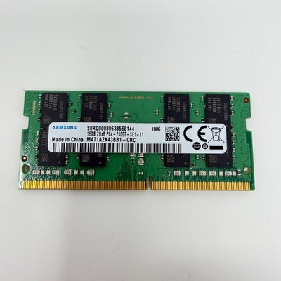 Lot of 2 Units   Samsung 16GB DDR4 2400MHz PC4-2400T SO-DIMM Laptop RAM