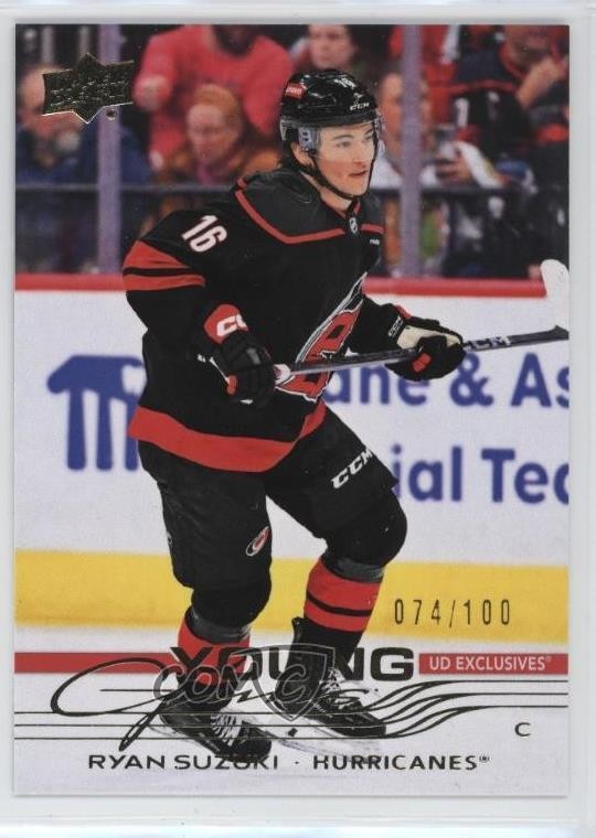 2025-26 Upper Deck Series 1 Young Guns Exclusives 74/100 Ryan Suzuki #214 12ee