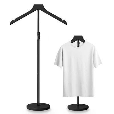WOLISTSA Mannequin Torso 30 to 42 Inch Height Adjustable Shirt Display Stand for Vend