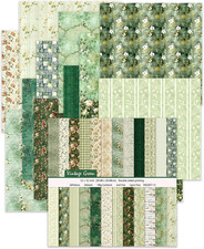 24 Sheets Scrapbook Paper 12" Double-Sided Photo Backdrop Patterned Craft Paper