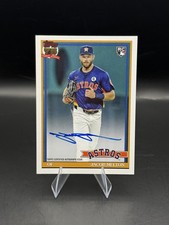 2026 Topps Series 1 Jacob Melton Rookie 1991 On Card Auto #91A-MEL RC Astros SP