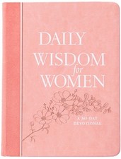 Daily Wisdom for Women: A 365-Day Devotional (Leather / Fine Binding)