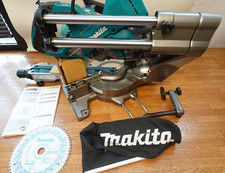 Makita LS009GZ 165mm 40V outil de scie à onglet coulissant composé utilisé un...