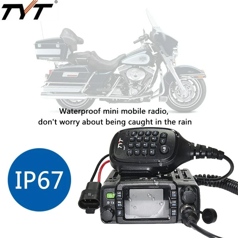 TYT TH-8600 Dual Band Mini Car Mobile Radio 25W VHF UHF 136-174MHz/400-480MHz - Image 3 of 4