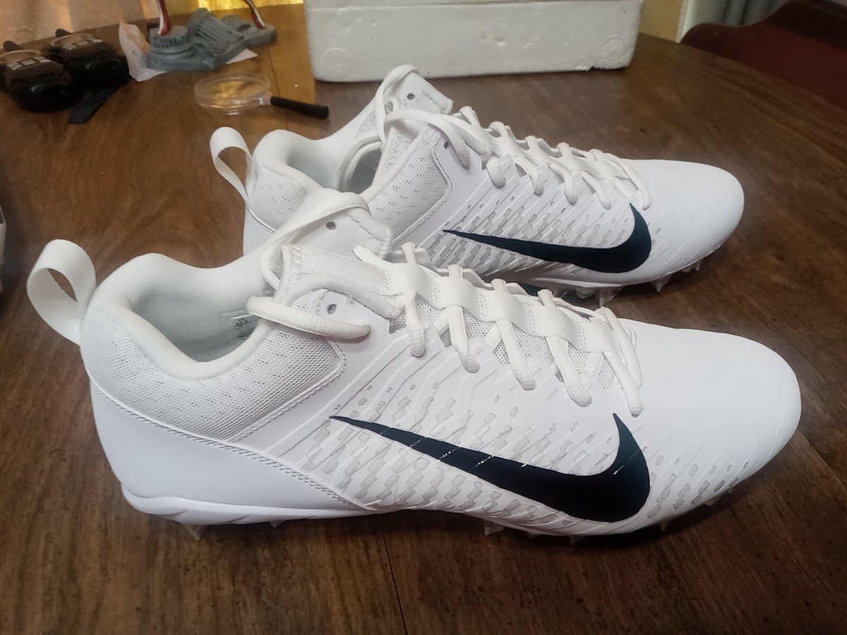 Nike Alpha Menace Pro 2 Low White Football Cleats CV6477-100  display picture 1