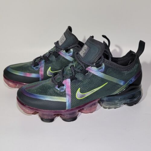 Nike Air VaporMax 2019 Black Youth's Sz 6.5Y CT9638-001 - Picture 2 of 10