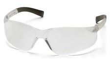 Pyramex Mini Ztek Safety Glasses, Clear Anti-Fog Lens/Frame, 12 Pack S2510SNT 