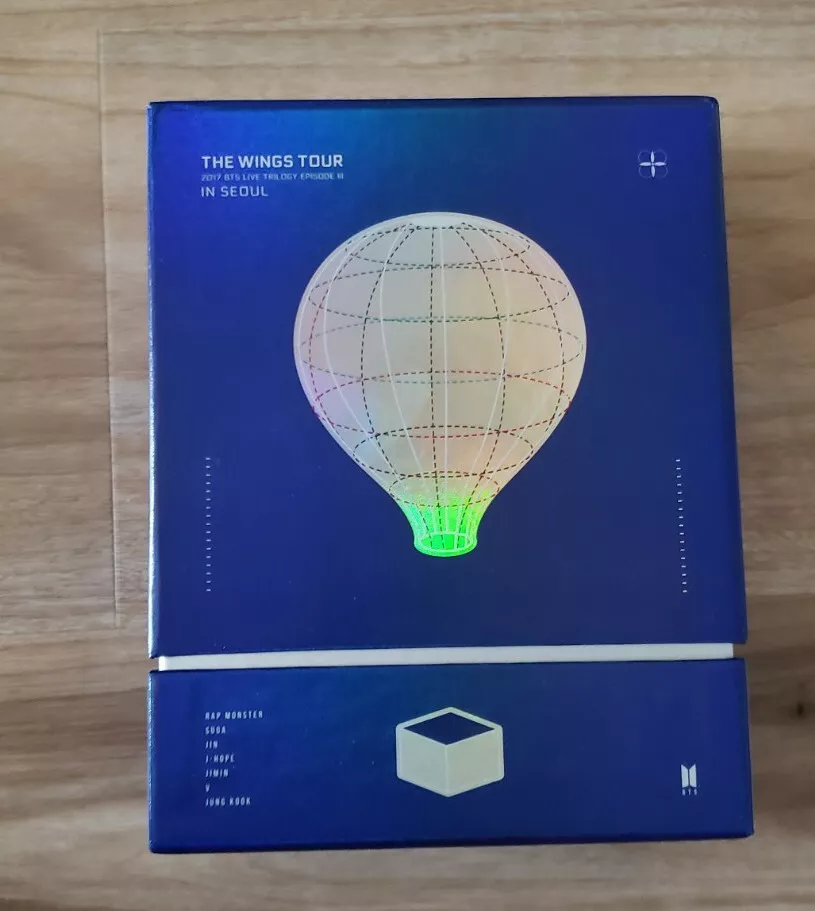BTS The Wings Tour 2017 Live Trilogy Episode III in Seoul DVD No photocard