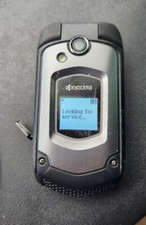 Kyocera DuraXTP E4281 - Black Sprint PTT 3G Rugged Camera Flip Cell Phone