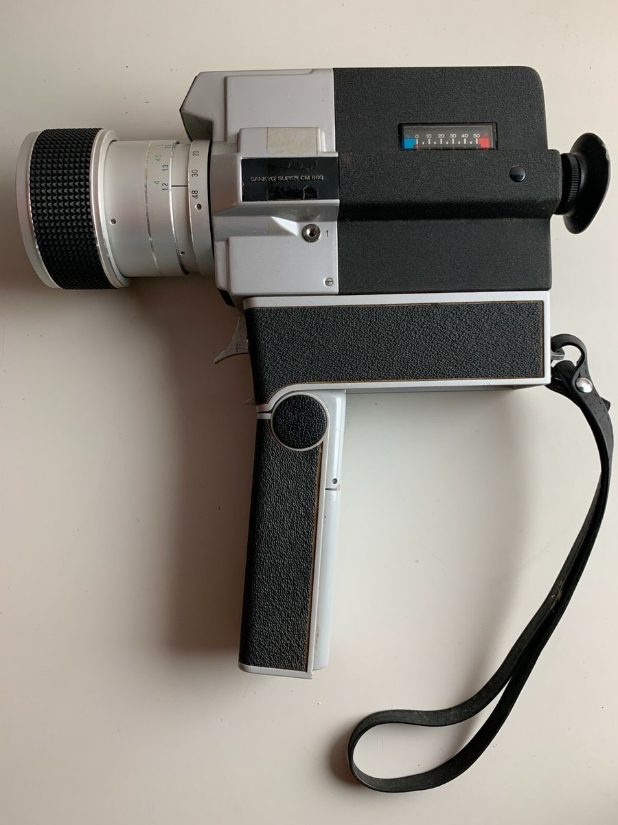 Caméra Super 8 SANKYO CM 660 – Vintage Made In Japan – Pour Pièces