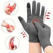 2Pairs Compression Arthritis Gloves for Osteoarthritis Carpal Tunnel Pain Relief