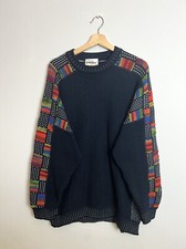 Carlo Colucci Vintage Y2k Sweater Knit Rare Streetwear Boxy