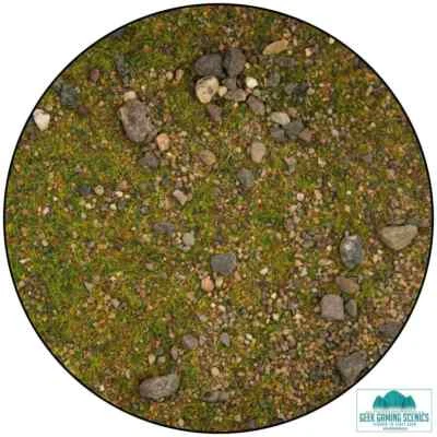 Geek Gaming Scenics Terrain Base Ready Patchy Plains Mixture Tub 250-BR-PPLAINS