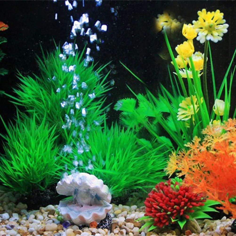 Bubbling fish tank decorations hot sale