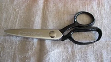 VTG CLAUSS PINKING SHEARS CHROME PLATED USA ORIGINAL BOX