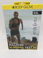 Body Glove Pullover Slimming Vest, Neoprene Waist Slimmer, Back Support, Sz XXL