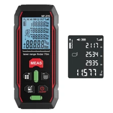 Laser Measure 230ft/70M Digital Laser Distance Meter 2 Bubble Levels laser ruler
