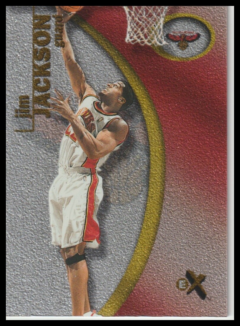 2001 Jim Jackson Fleer E-X Basketball #2 Atlanta Hawks