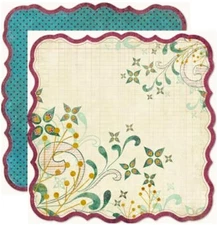 My Mind's Eye, So Sophie, Graceful, 2 x 12" Cardstock, Sweet Chic, Swirl