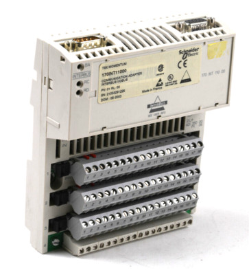 Schneider 170ADI35000 Base + 170INT11000 Interbus Adapter TSX Momentum