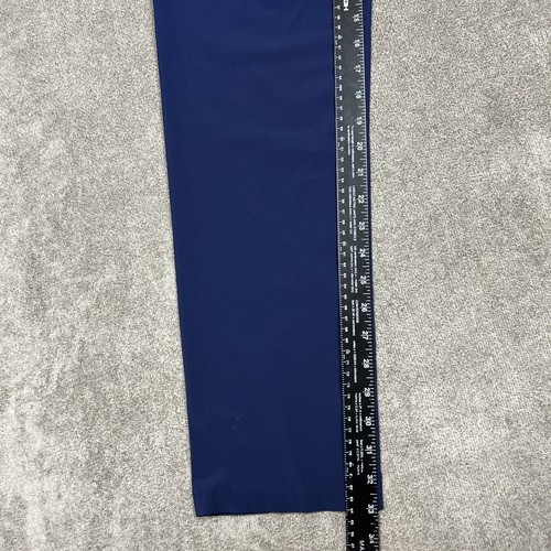 Pantalones de cercanías Rhone para hombre chinos azul marino 34 33" entrepierna exterior senderismo golf poliéster - Imagen 12 de 14
