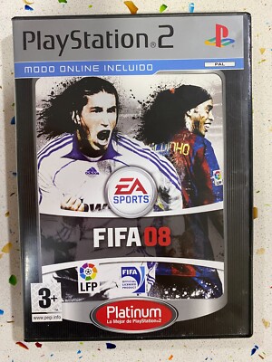 FIFA 08 Platinum PS2 Sony EA Sport FIFA08 PlayStation 2 AM
