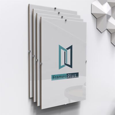 Rahmenlose Cliprahmen für Foto Bild Poster 5er Pack Rahmen Home Office