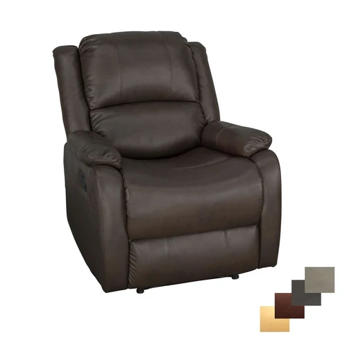 RecPro Charles 30" RV Zero Wall Recliner Chair Chestnut RV Furniture