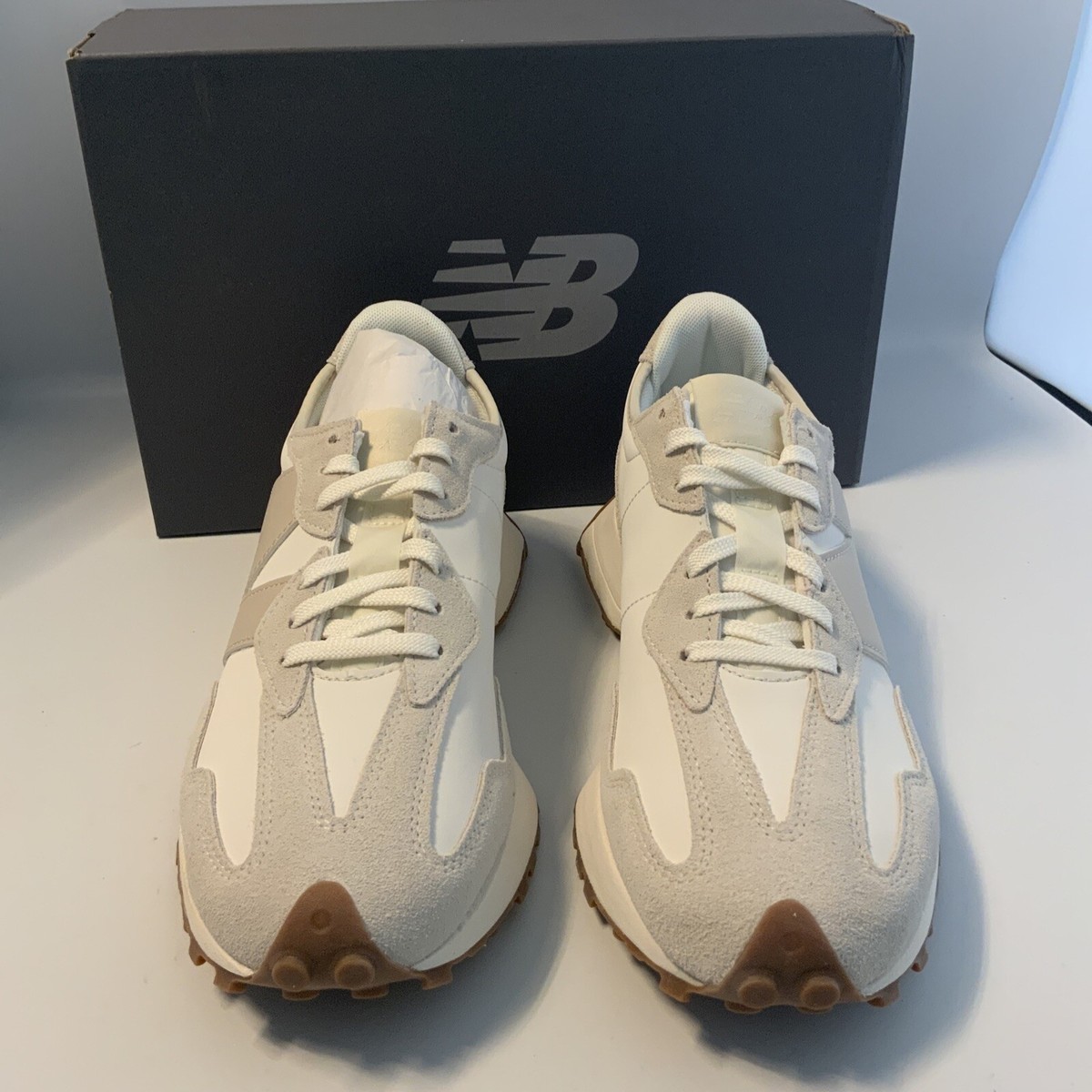 ★ New Balance ★ 327 Timberwolf Women's New Balance WS327FTA Timberwolf/Sea Salt/Light