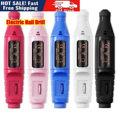 Electric Nail Polishing Machine Nail Art Pen Shape Finger Toe Nail Care