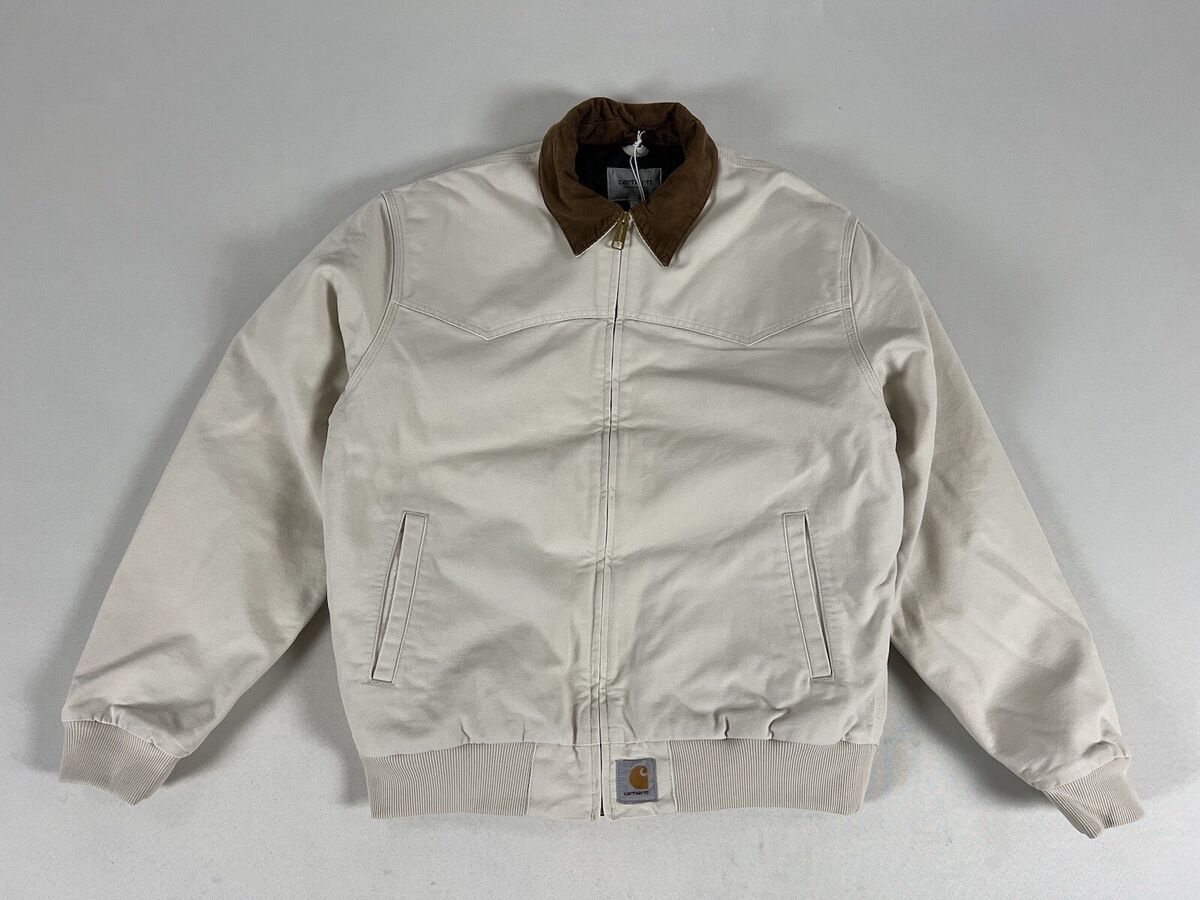 CARHARTT WIP OG SANTA FE JACKET WINTER SALT/HAMILTON BROWN L CARHARTT WIP OG SANTA FE JACKET WINTER SALT/HAMILTON BROWN L