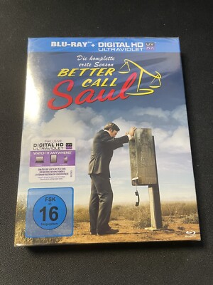 Blu-Ray Better Cal Saul Komplette Erste Staffel Im Pappschuber OVP Neu | 2015