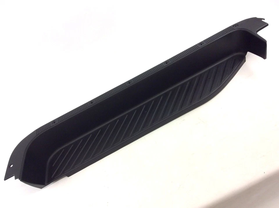 Ford E-150 E-250 negro lado pasajero puerta corredera placa de alféizar rasguño OEM Foto 3 de 4