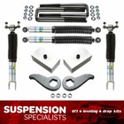 3"/2" Lift Kit For 2011-2019 Chevy Silverado Sierra 2500HD w/ Bilstein Shocks