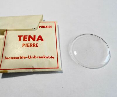 Verre De Montre Acrylique - Diamètre 45 Mm, Avec Tenons (tena/punaise)