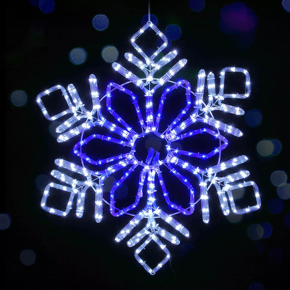 LED Christmas Lights Motif Light Outdoor Decor UV Resistant With