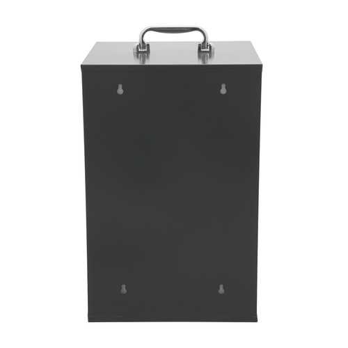 Casier de téléphone portable en acier 36 emplacements armoire de rangement poche avec serrure et poignée - Photo 5 sur 17