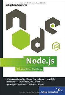 Node.js: Das umfassende Handbuch. Serverseitige Web... | Buch | Zustand sehr gut